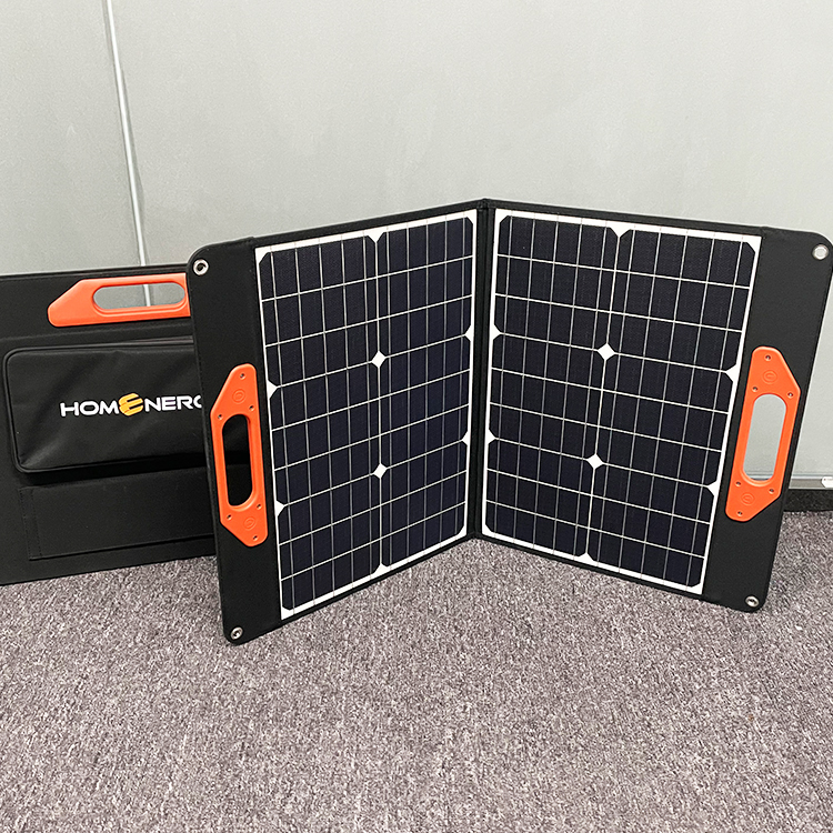 Solar panel 60W photovoltaic panel pd60w fast charging household outdoor folding portable charging