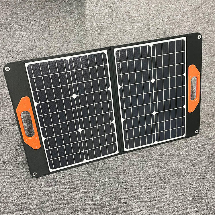 Solar panel 60W photovoltaic panel pd60w fast charging household outdoor folding portable charging