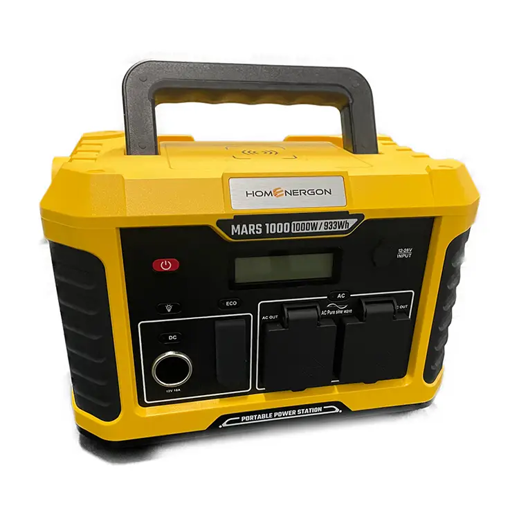 Enerlution、hybess - China factory Solar Generator 300W 500W 1000W portable power station power bank home power backup for outdoor camping Portable Power Station 1