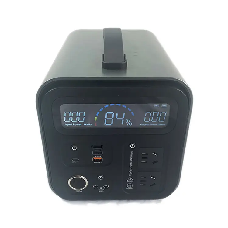 Energie 、 Hybess - Outdoor tragbare Stromversorgung 300W Hochleistungskapazität Camping Van Lithium Batterie Tragbares Kraftwerk 1