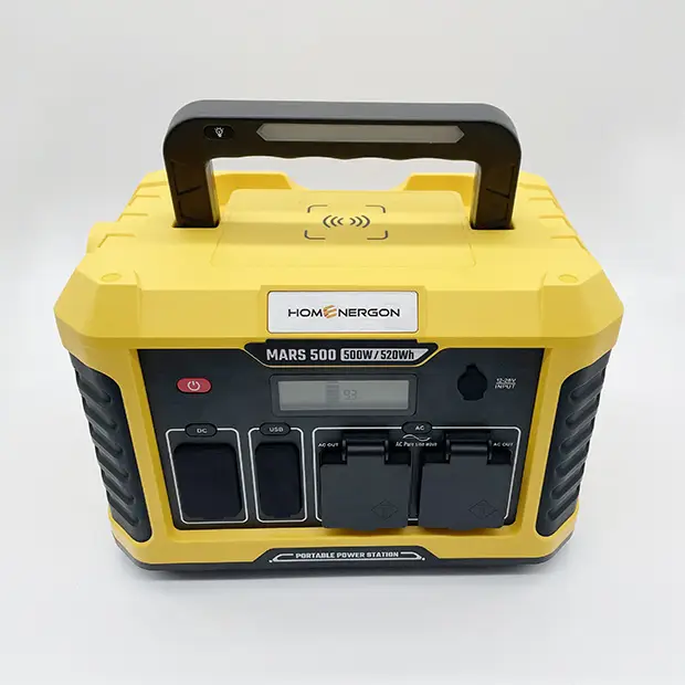 Enerlution、hybess - 2022 hot solar generator MARS500 300W 500w 1000w portable power station for outdoor batteries household power Portable Power Station 1