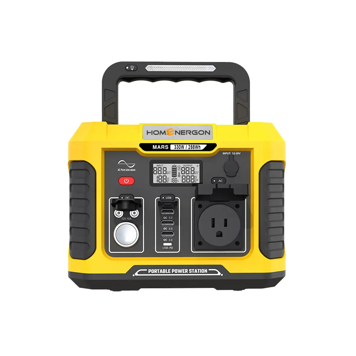 Enerlution 、 Hybess - Solar Generator 300W 500W 1000W محطة طاقة محمولة لمحطة الطاقة المحمولة في الهواء الطلق 1