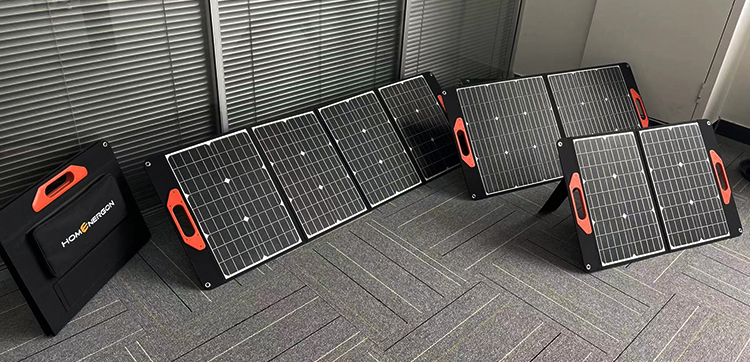 enerlution 、 Hybess - Convalived 120W Energy Storage Solar Panel Wholesale Backup Power Proper 12