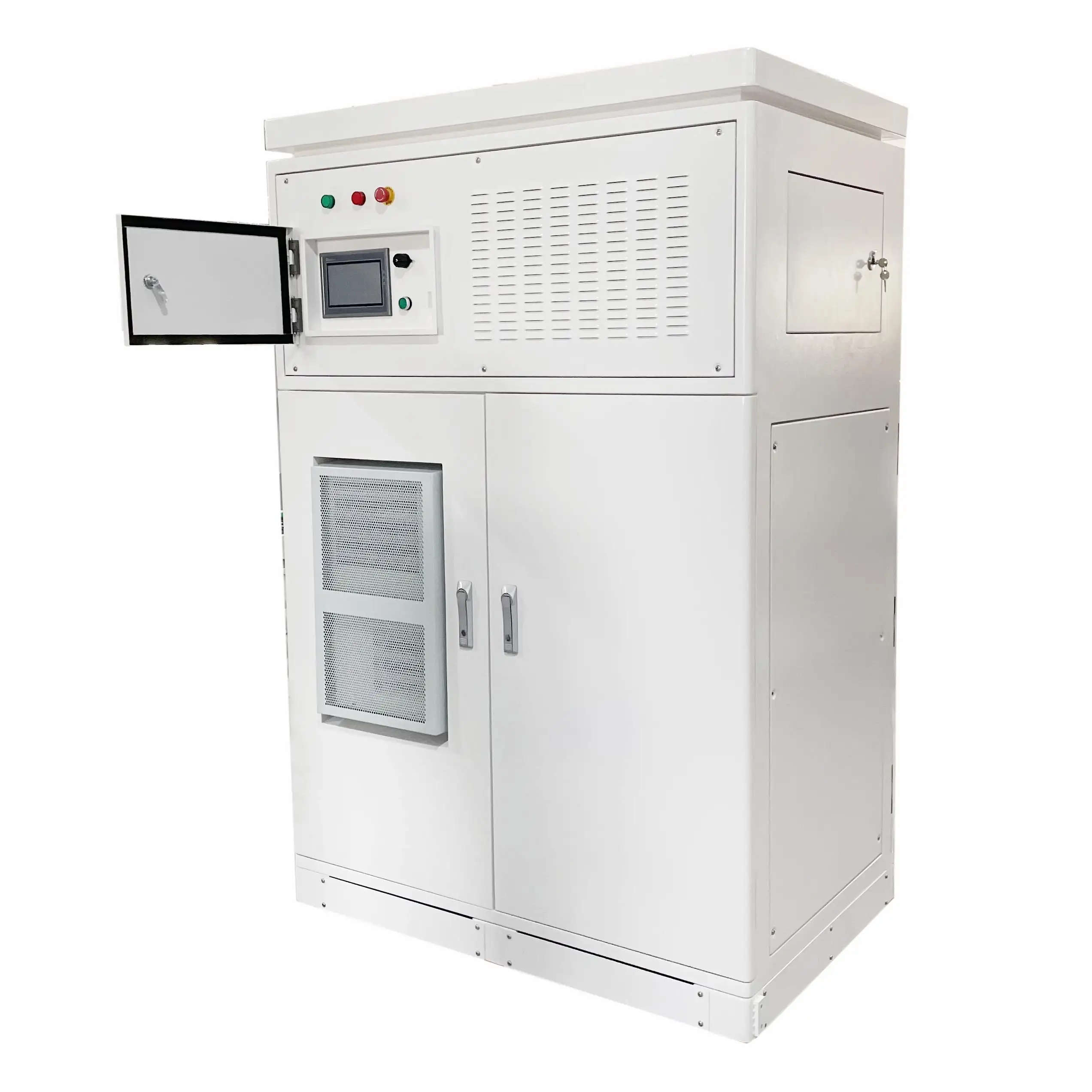 Enerlution 、 Hybess - Sistema de panel solar de patente de Eyatht Solo LiFePO4 Batería de litio alto Voltaje 25KW 30KW Potencia solar Almacenamiento Home Battery Gabinete de almacenamiento de energía para el hogar Sistema de almacenamiento 1