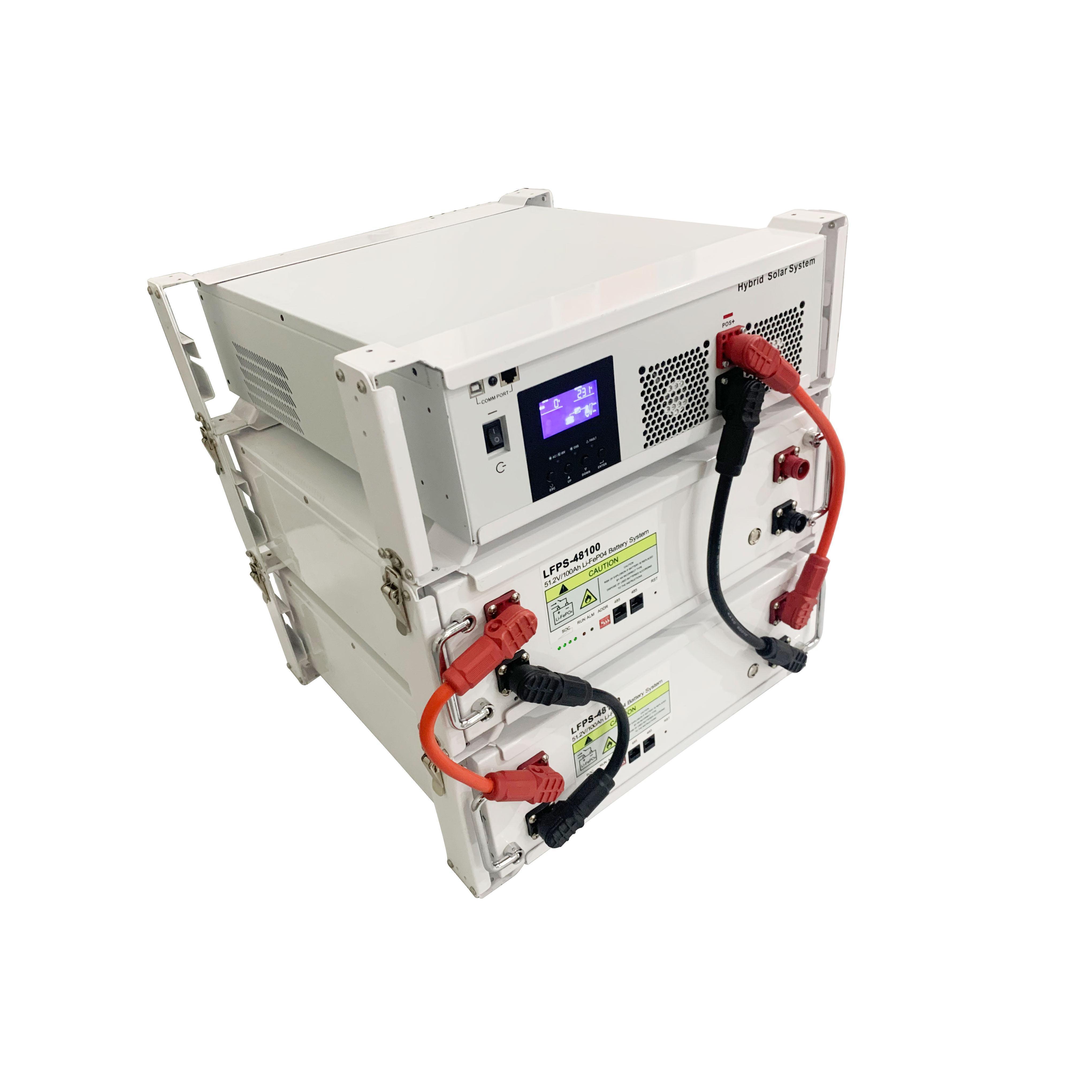 Enerlution 、 Hybess - Proveedor del fabricante 18650 LIFEPO4 Batería Home Energy Almacenamiento 48 V Batería de iones de litio Sistema de almacenamiento de energía comercial 11