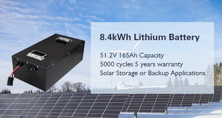 Enerlution 、 Hybess - بطارية LifePo4 Deep Cycle LifePo4 48V 165AH 8.4KWH LITHIUM IONY بطاريات أيون ESS SOLAR UPS PARES FACK OUTURE 7