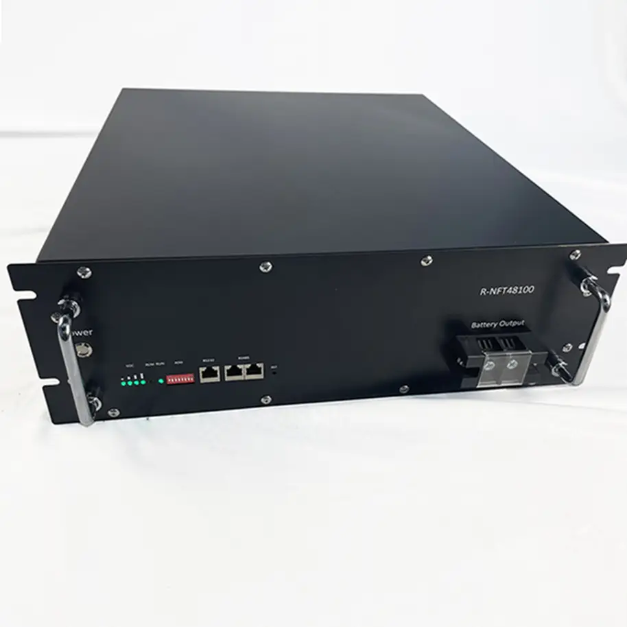 Enerlution 、 Hybess - Monte di fabbrica di fabbrica di porcellana LifePO4 51.2V 100AH ​​5.12kWh Batteria di litio Pack per serie di batterie al litio montate a portata di casa e commerciale 1