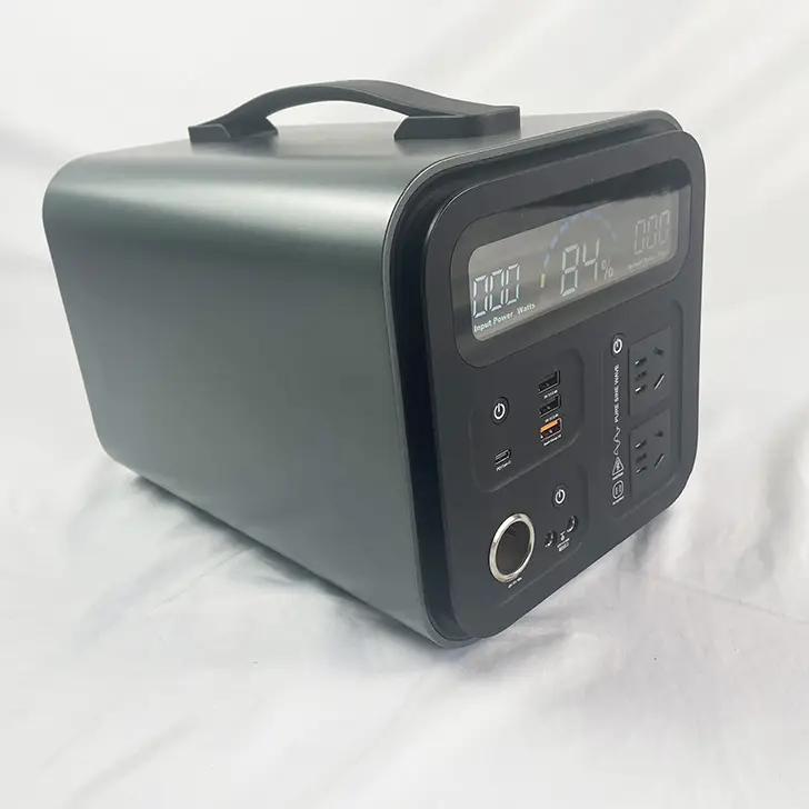 Enerlution 、 Hybess - Arrival de alta capacidad ARRIVA 1000WH Generador solar Generador de energía solar portátil para al aire libre Camping Travel Emergency Power Station 1