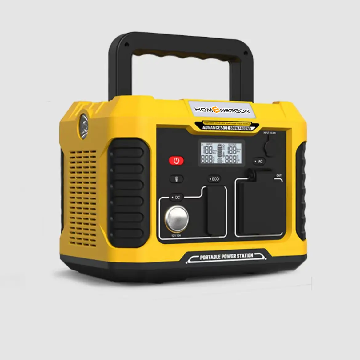 Energie 、 Hybess - Tragbares Kraftwerk mit hoher Kapazität tragbarer 330 -W -Batterie -Solar -Kraftwerk Tragbares Kraftwerk 1
