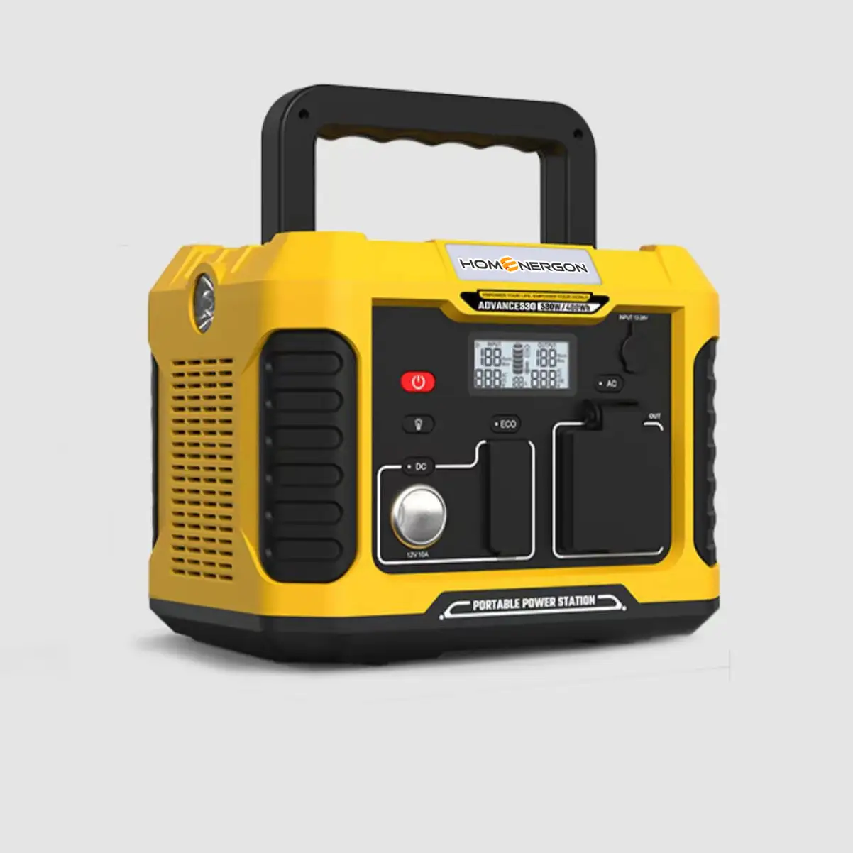 Energie 、 Hybess - Solarenergie Tragbares Kraftwerk Tragbares 330 -W -Batterie -Solar -Kraftwerk Tragbares Kraftwerk 1