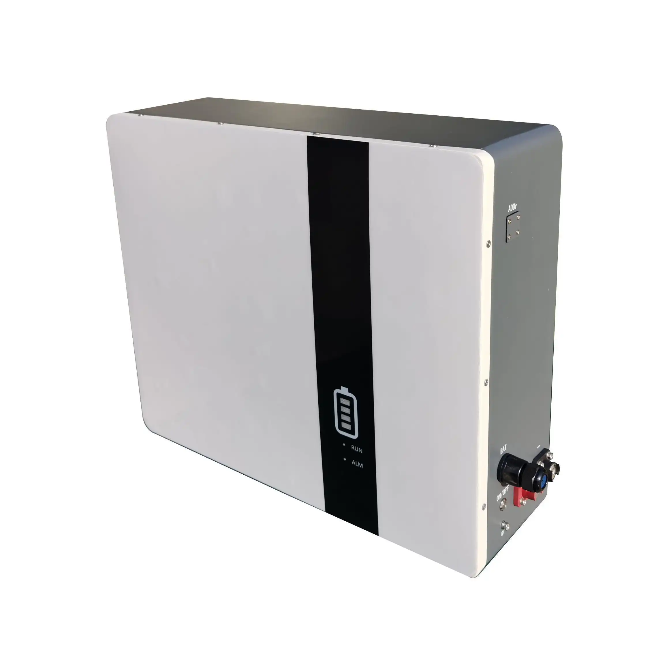 Enerlution 、 Hybess - Eyacht OEM Cycle Deep Cycle Wall Mounted LifePO4 48 V 200 AH PACCHIA DI BATTERIA DI LITIO 1