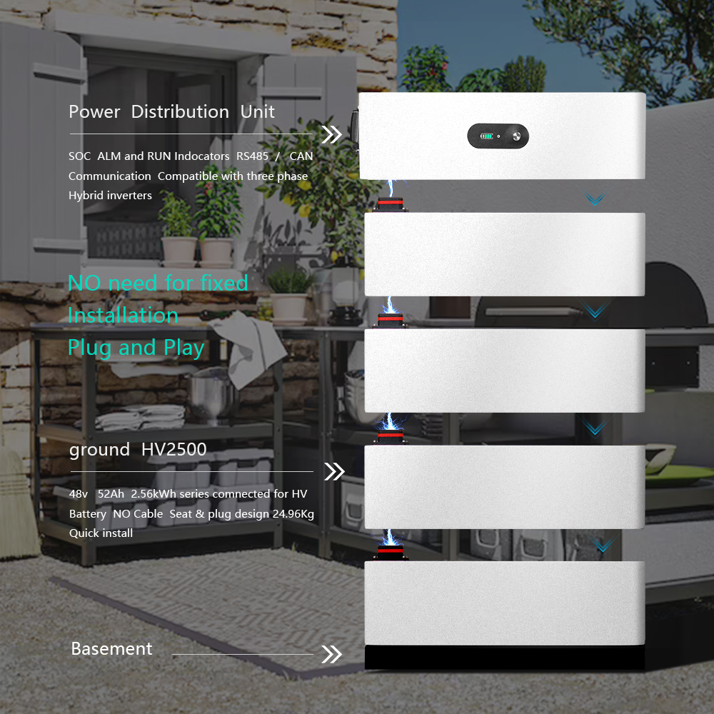 Enerlution China Professional Fabricación Batería de litio para el hogar popular para almacenamiento de energía en el hogar Sistema de energía para el hogar 9