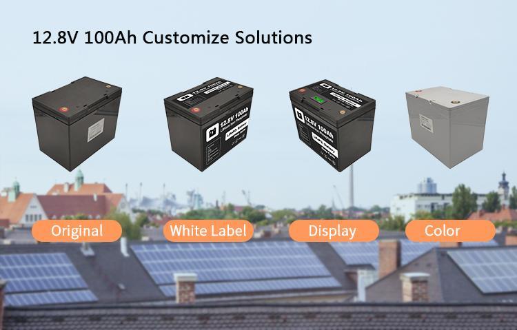 Enerlution 、 Hybess - Batería RV 12V 200AH LIFEPO4 Batería con BMS para la camioneta de automóvil de campamento solar Use la estación de alimentación portátil 9