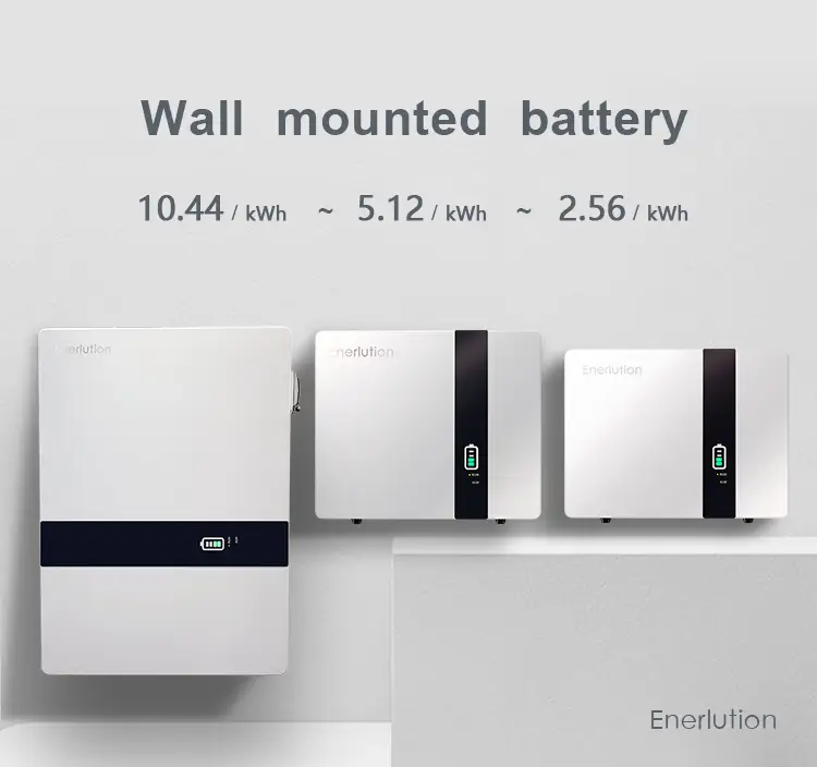 Almacén de la UE en stock lifepo4 48v 10kwh baterías de litio montada en la pared de 200h 10kWh Batería de almacenamiento de energía con inversor 1