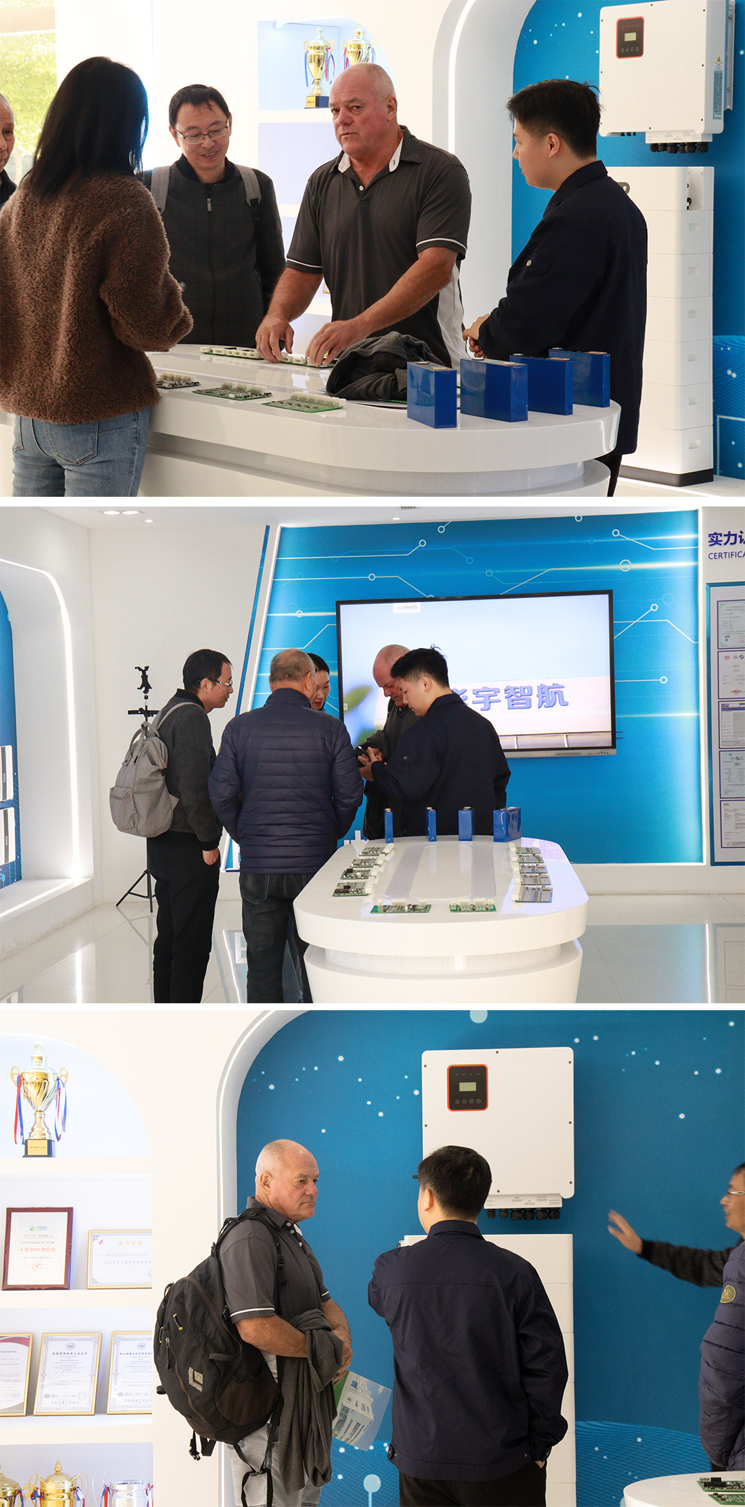 ​South Africa famous enterpreneur Nico come to inspect Enerlution and ready to invest 1