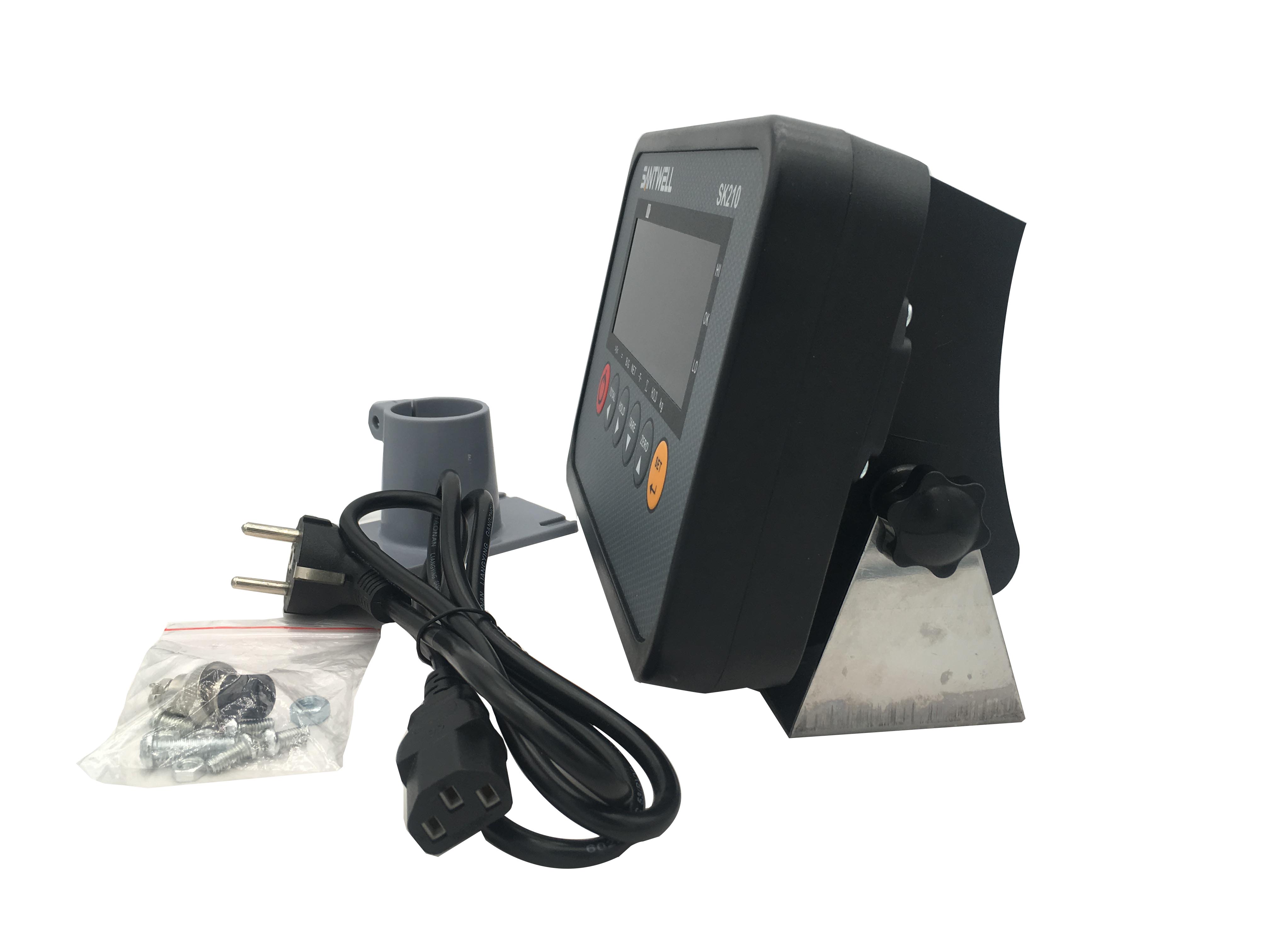 SK210C Pantalla de dígitos personalizados de plástico alojamiento impermeable Indicador de pesaje electrónico Santwell 16