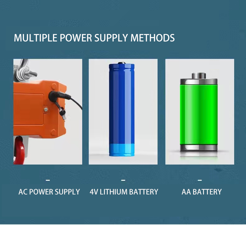 HK-01 aleación de aluminio Alto precisión azul retroiluminado lcd pantalla lcd visual 13