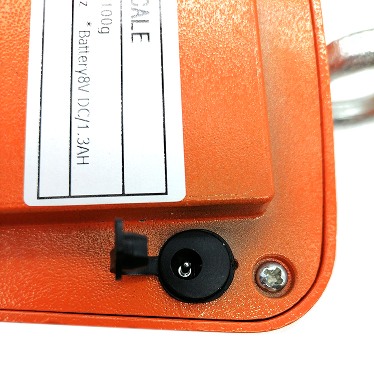 HK 300Kg 100Kg 1000Kg Black Orange Aluminum Alloy Hanging Electronic 1T Crane Scale Santwell 17