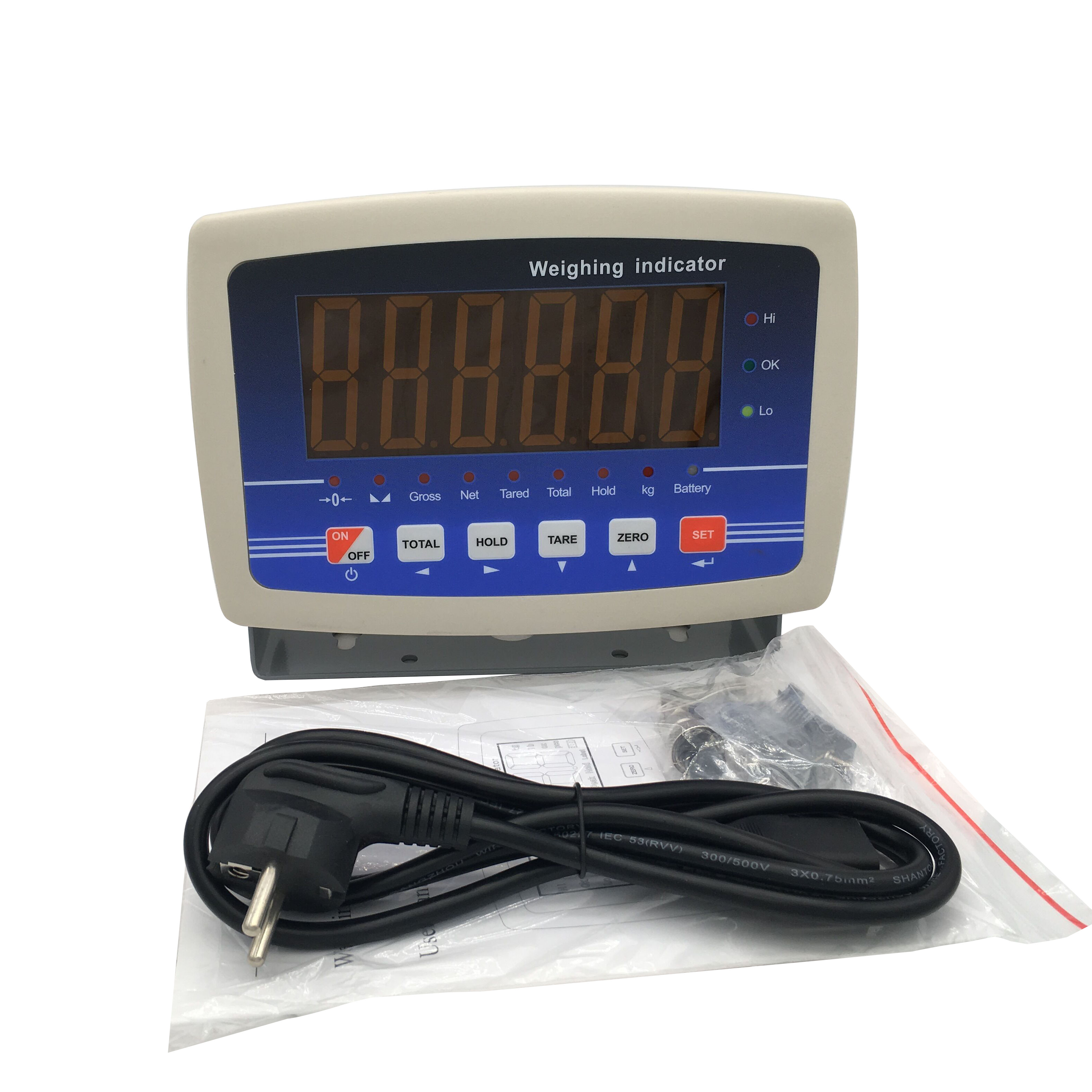 LP7553 LED LCD IMPRESION ELECTRÓNICO INDICADOR DE PESO SANTWELL 11