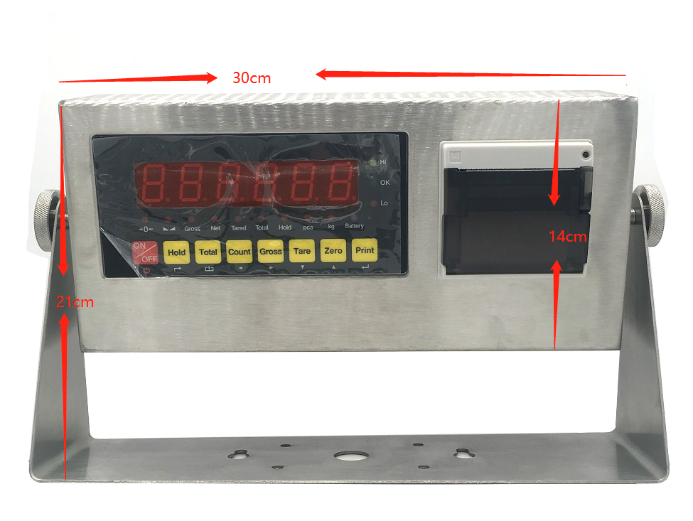 LP7510 INDICADOR DE PESA ESCALA ELECTRÓNICA INDICADOR DE LA ESCALLA EL Etiqueta Santwell 16