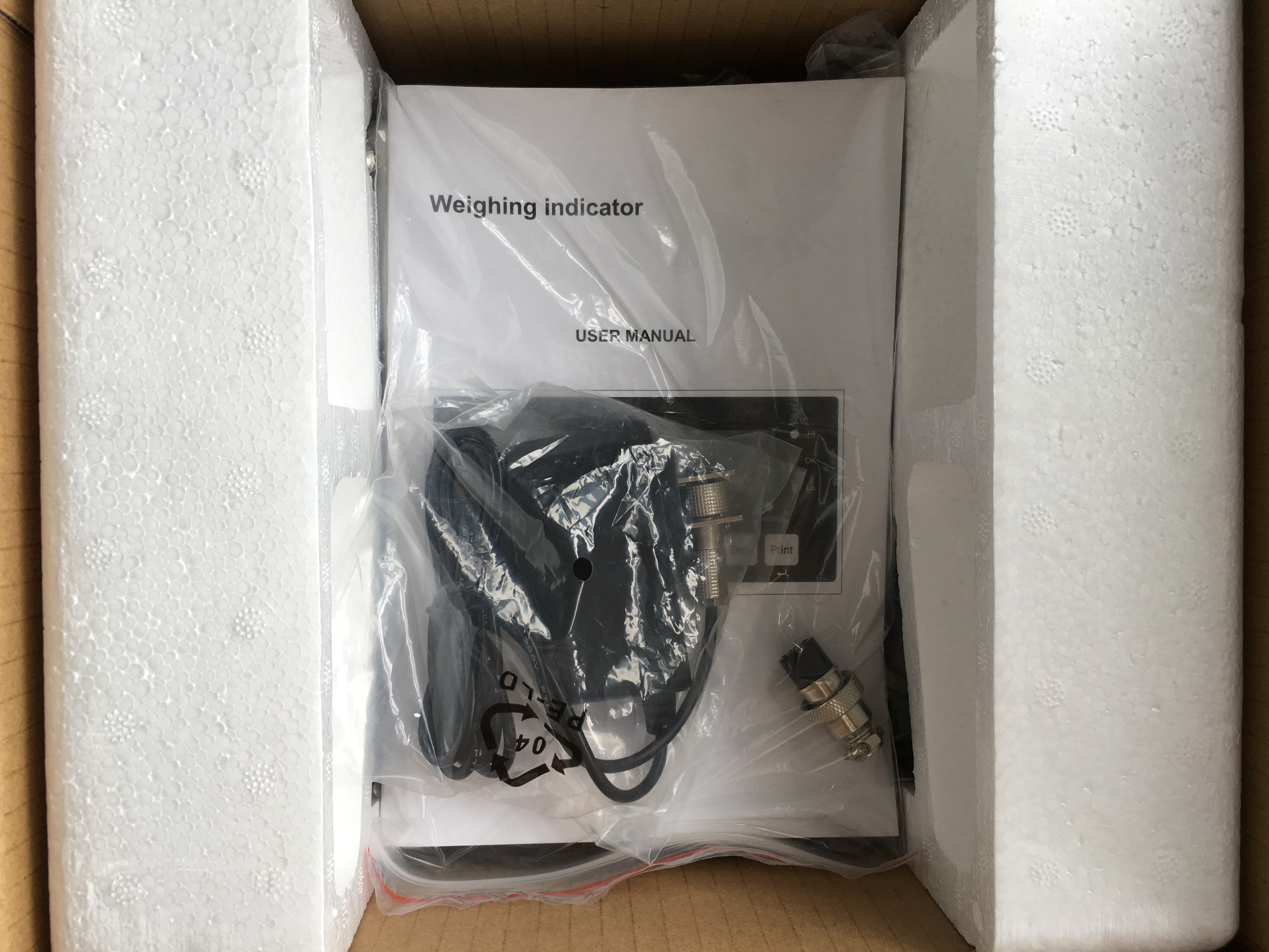 LP7510 INDICADOR DE PESA ESCALA ELECTRÓNICA INDICADOR DE LA ESCALLA EL Etiqueta Santwell 23