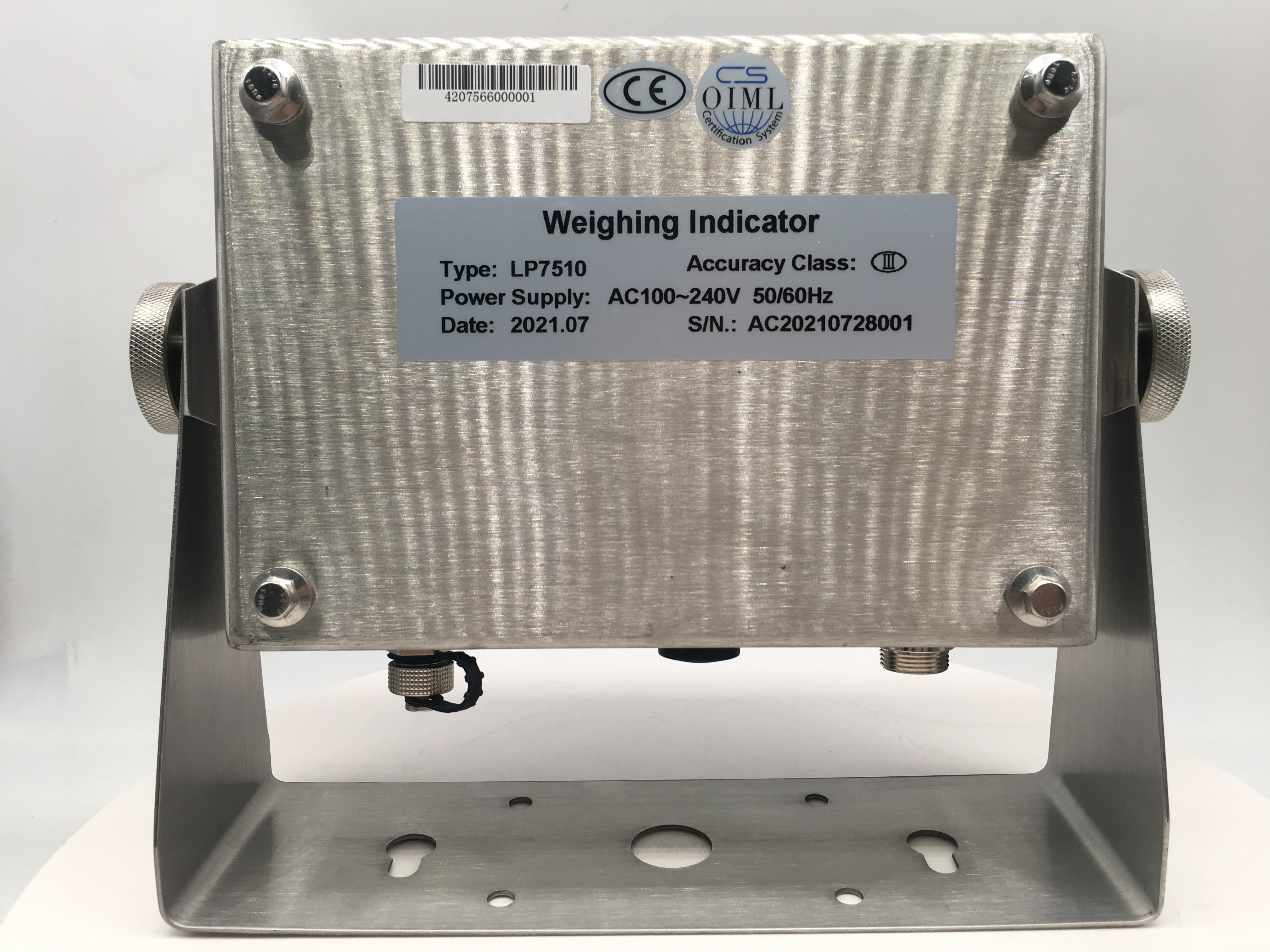 LP7510 INDICADOR DE PESA ESCALA ELECTRÓNICA INDICADOR DE LA ESCALLA EL Etiqueta Santwell 21