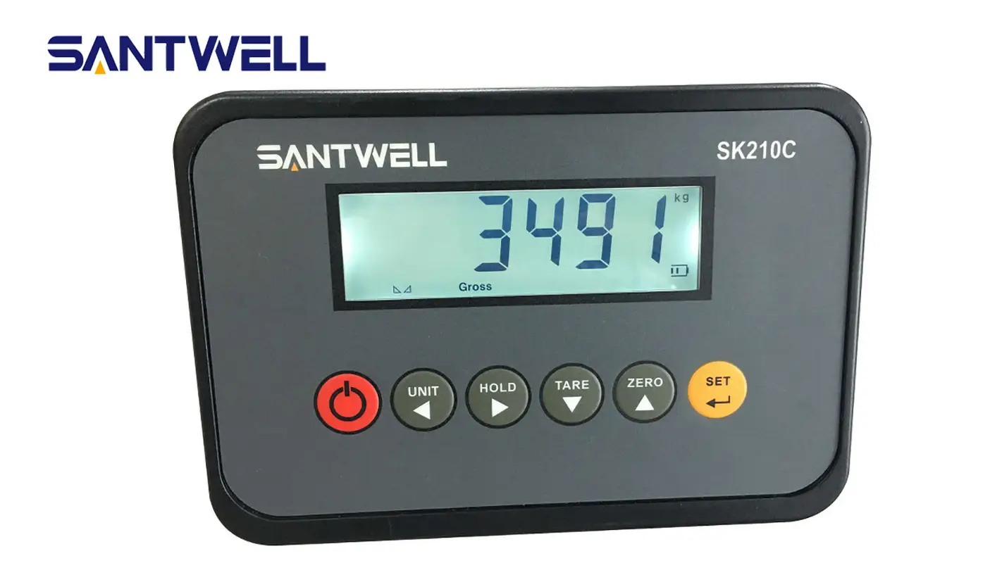 Display su misura SK210C Display in plastica INDICATORE ELETTRONICO DI PESA SANTWELL 1