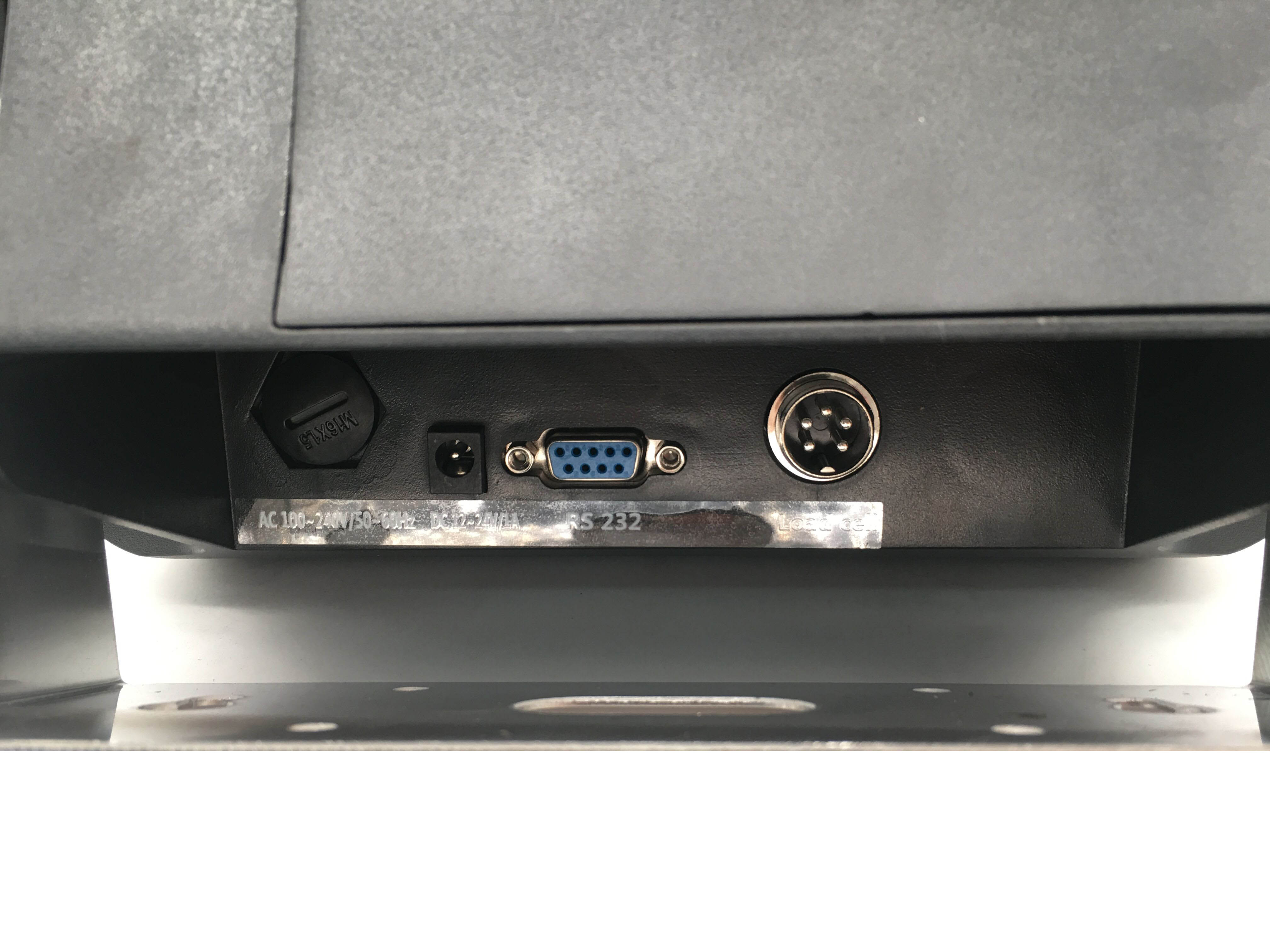 SK330 RS232 Pantalla LED de plataforma utilizada Escalas de animales de la plataforma Indicador de pesaje electrónico Santwell 16