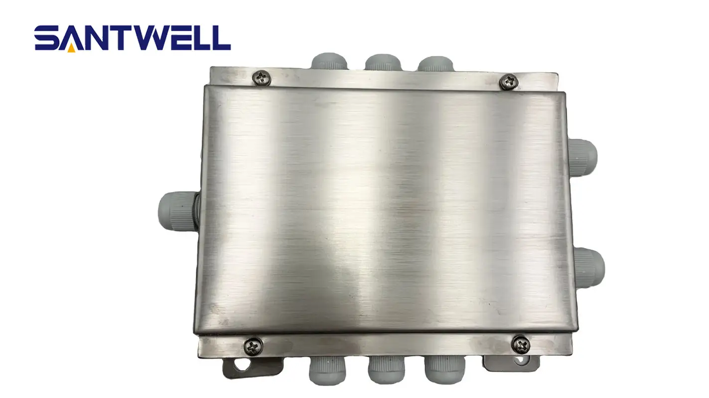 JBX-8 8 Fils Connectez 8 Boîte de jonction de charge de chargement Boîte de jonction analogique Santwell 1