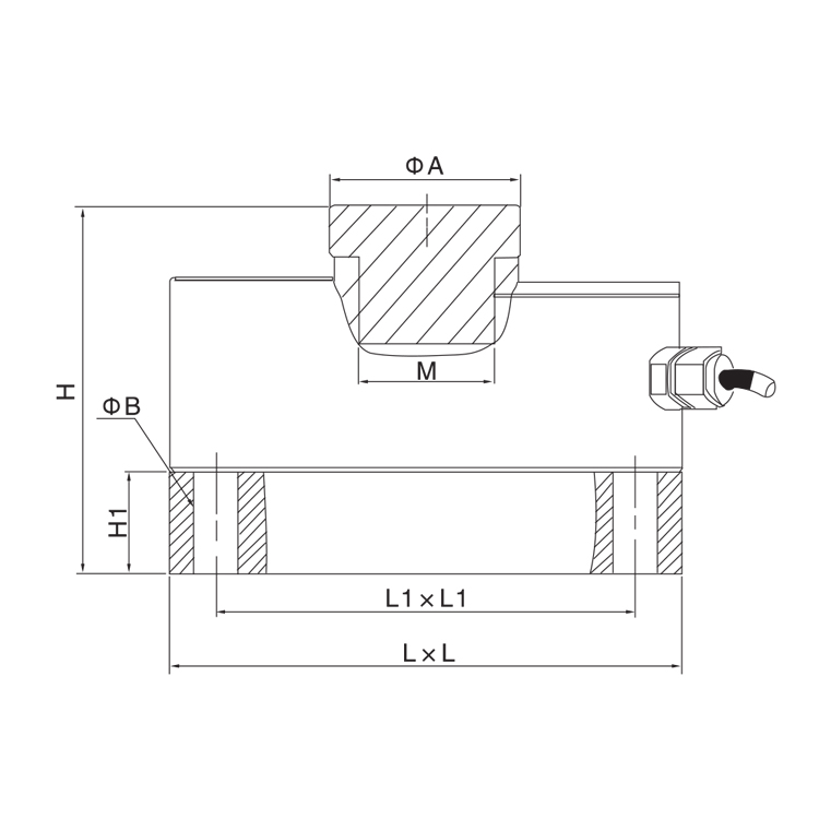 LFT Batching Pesaje Pequeño Fabricante de compresión Fabricante de tipo Celular de carga Santwell 11