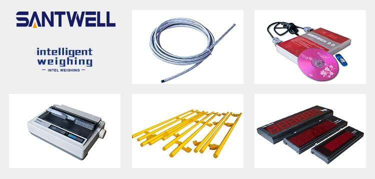 QCH Pesaje escala de carbono acero santwell 16