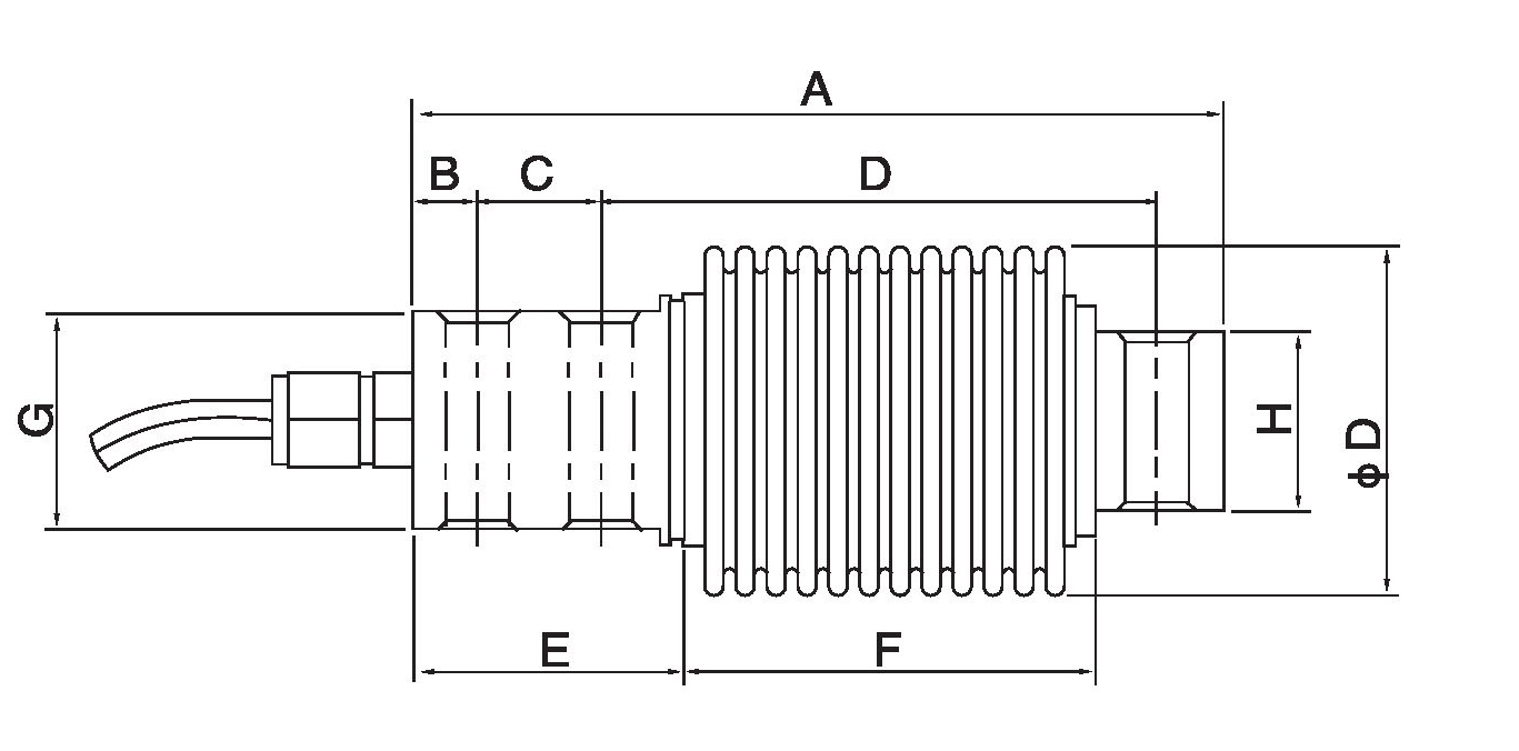BBM IP68 Acero inoxidable 24 V Viga de flexión Silo de silos Sensor de peso Celular de carga del haz de flexión Santwell 12