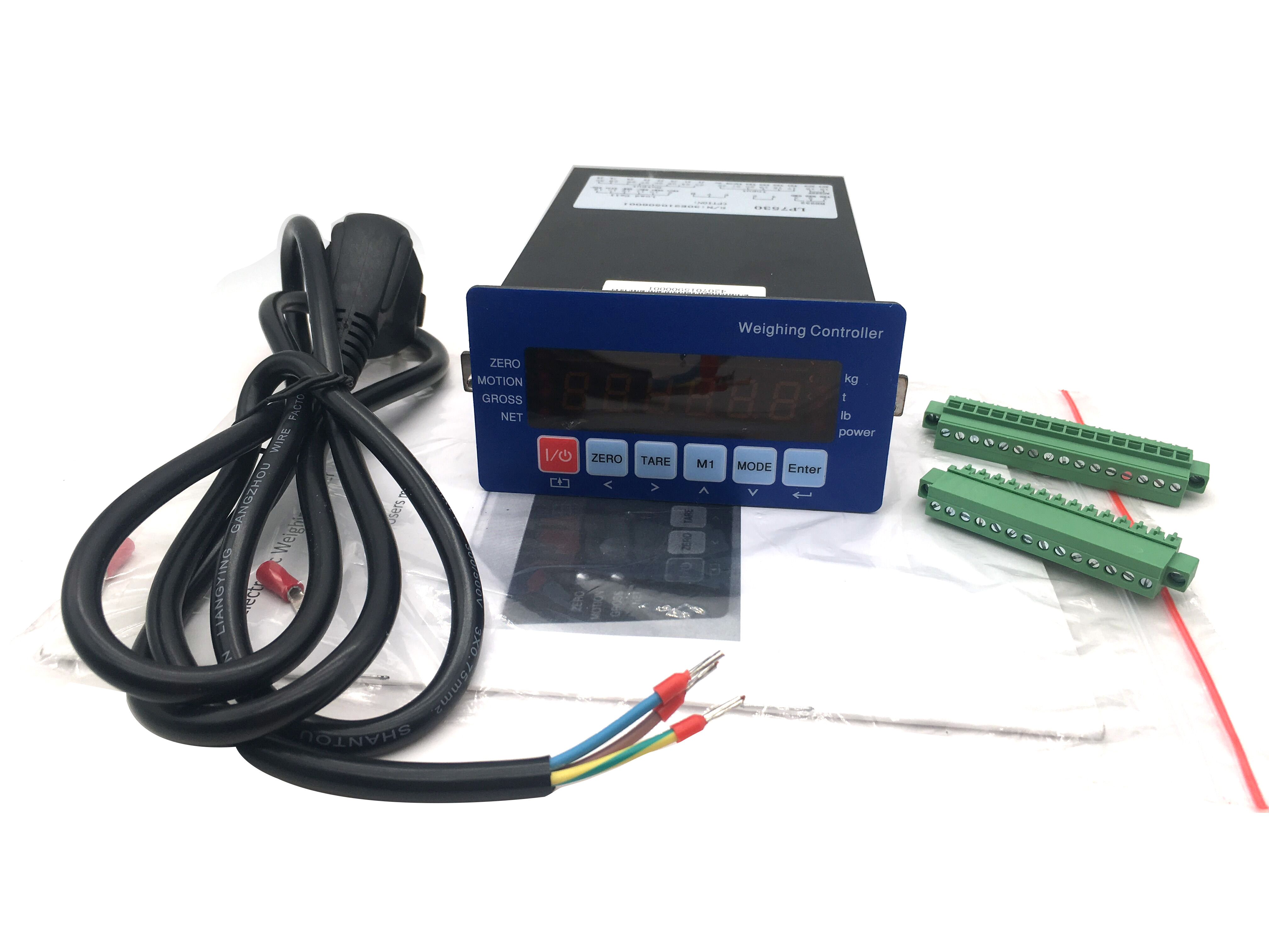 LP7530 Alcicultor de aleación de aluminio cuantitativa de tolva de carga inalámbrica Controlador de celda de pesaje Indicador Santwell 10