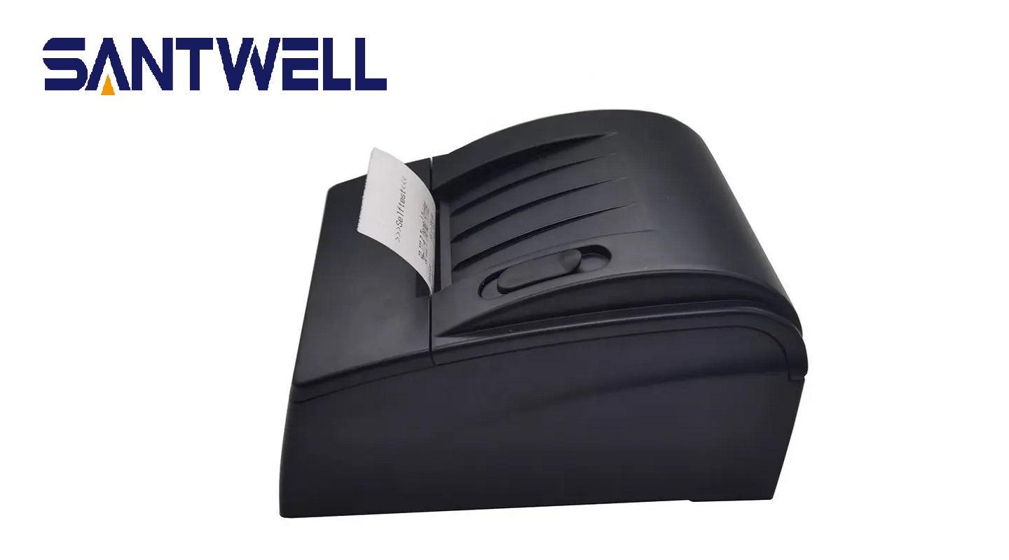 Impresora de 58 mm La impresora externa conveniente se puede conectar al instrumento de pesaje Santwell 6