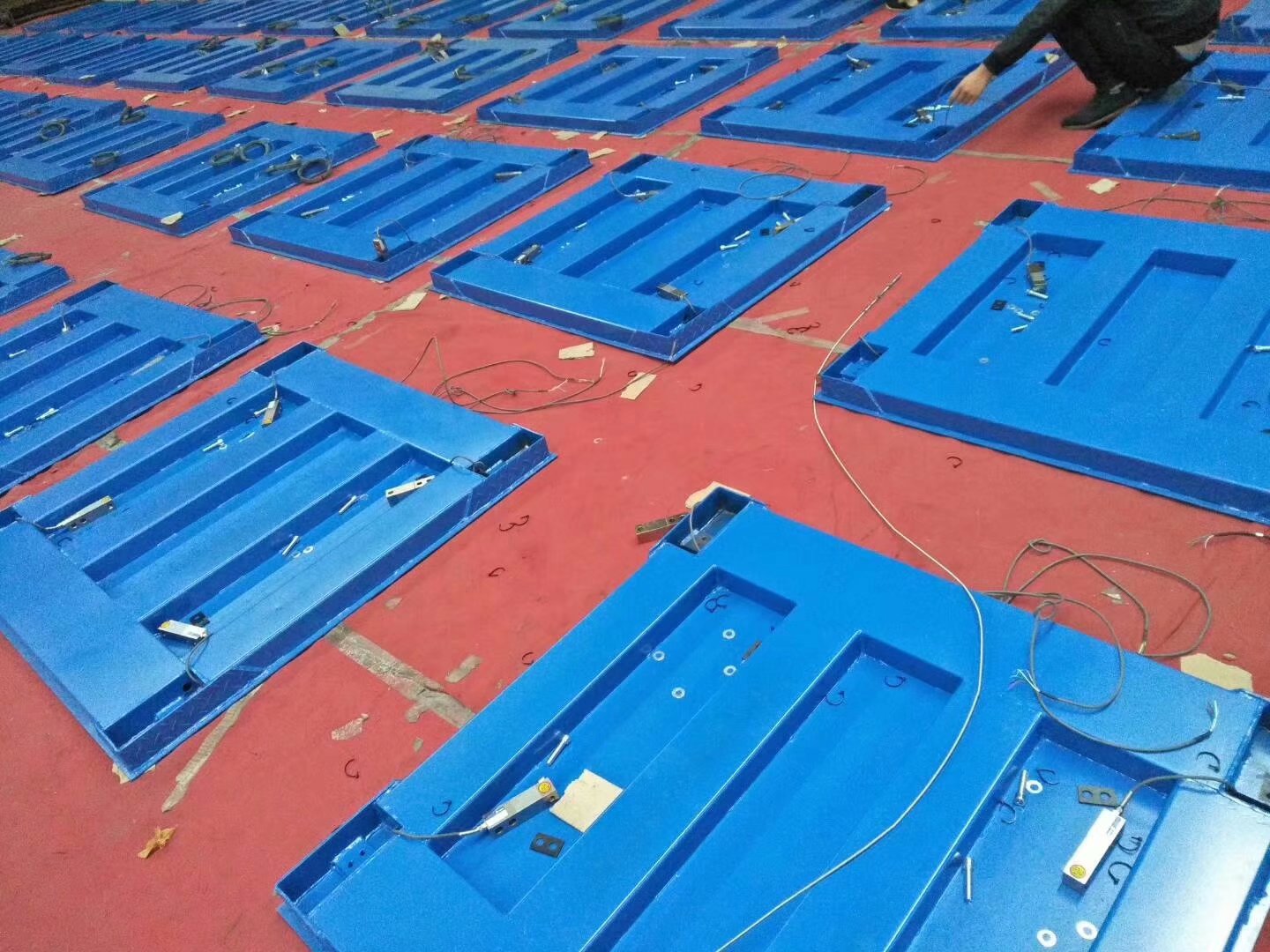 FS-2 Floor 1-5 Ton Proveedores Escala escala de pesaje ESCALA ELECTRÓNICA Escala de camiones Santwell 17