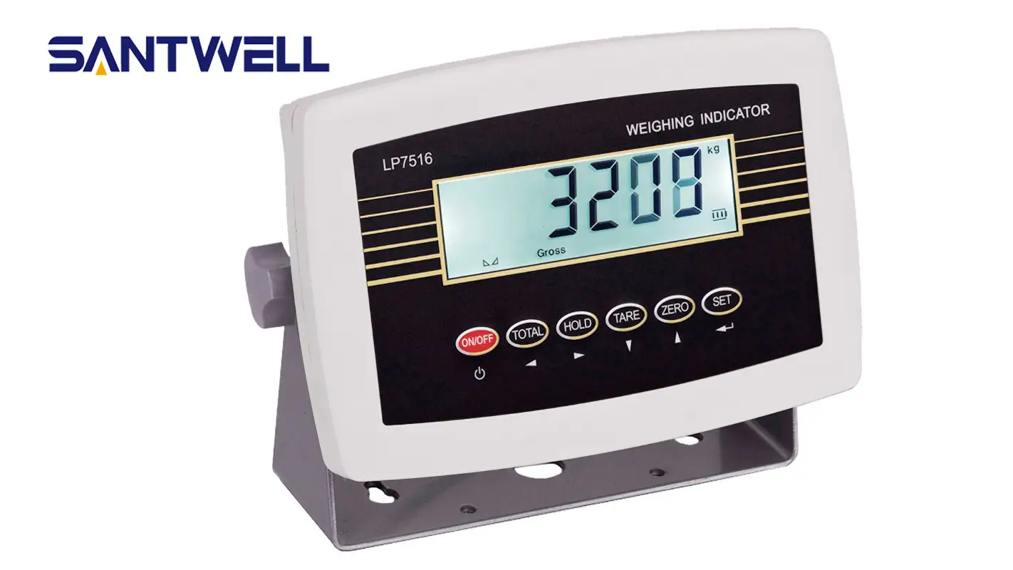 LP7516 Alloggiamento in plastica Impossibile sostituzione LCD Display in acciaio inossidabile Cell Cella di pesatura di pesatura Santwell 1