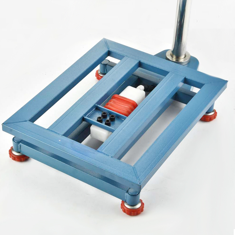 TS8001 150 kg/300 kg LCD LCD Tamaño personalizable Plataforma digital de acero inoxidable Santwell 12