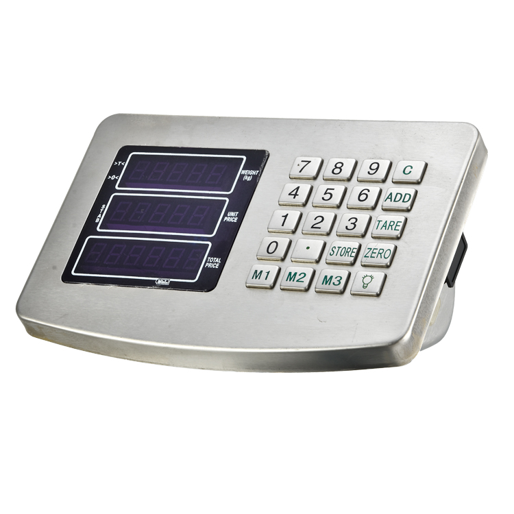 TS8001 150 kg/300 kg LCD LCD Tamaño personalizable Plataforma digital de acero inoxidable Santwell 11