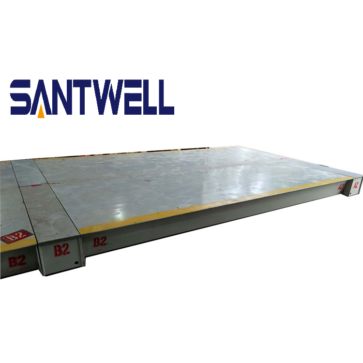 SWB01 Camión Escala de acero Cranbon Escamas de peso Santwell 8