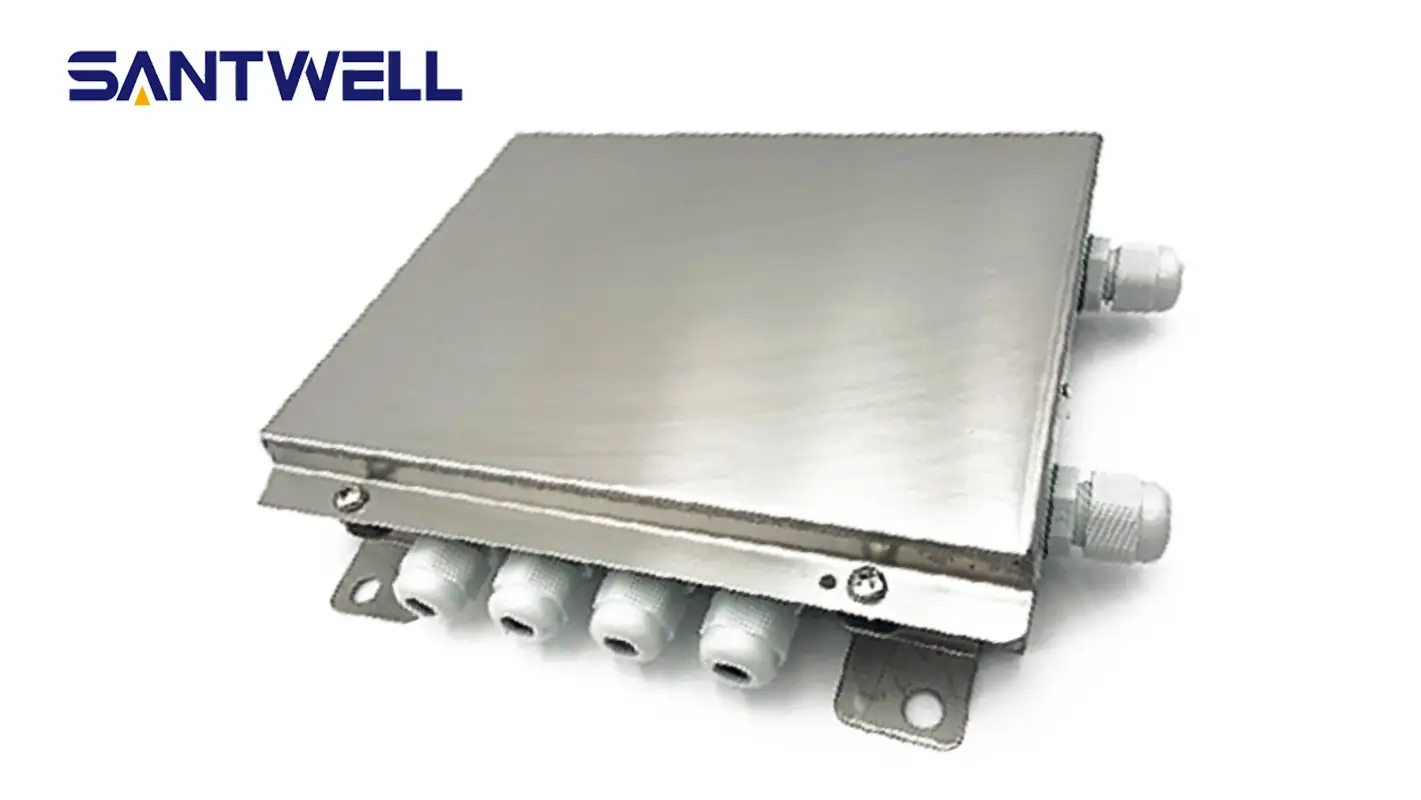 JBG-10 Waterproof Dustproof Durable Stainless Steel Load Cell Voltage Regulating Junction box Santwell 1
