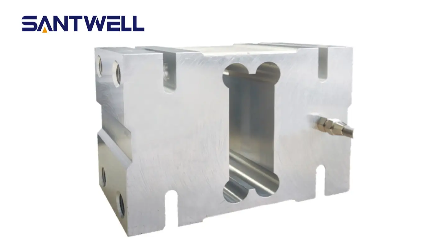 A632 مقياس الوزن الإلكتروني لألومنيوم أحادي نقطة تحميل خلية مستشعر Santwell 1
