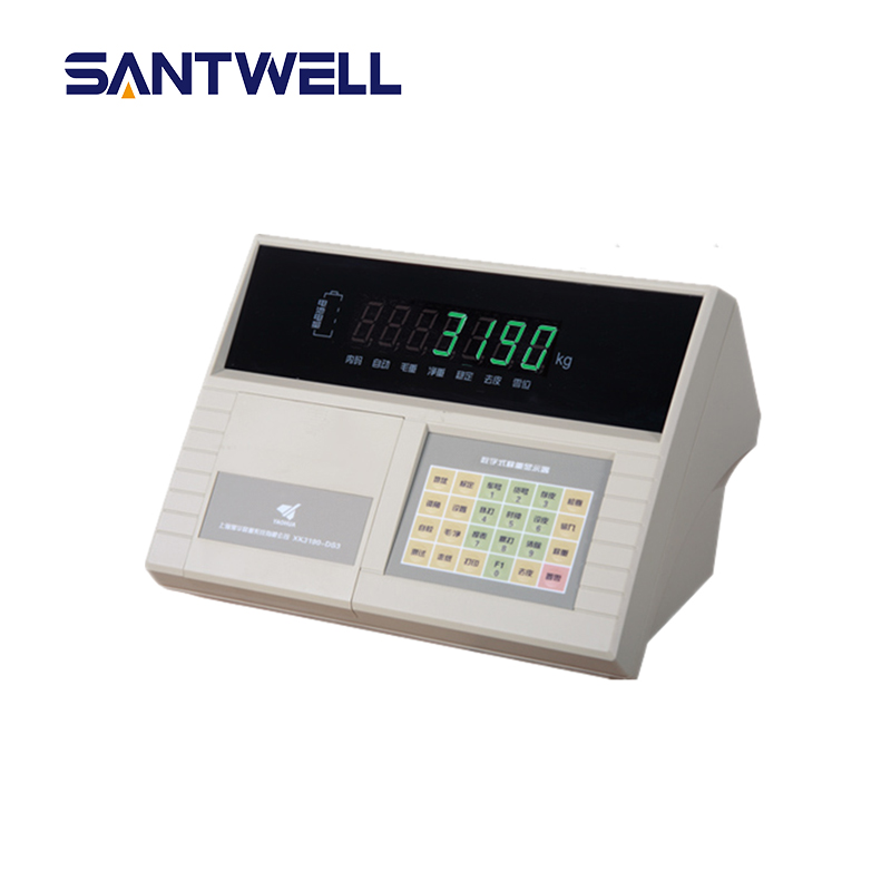 OIML Yaohua XK3190 D10 Indicador de pesaje electrónico Indicador de pesaje para camiones para camiones 8