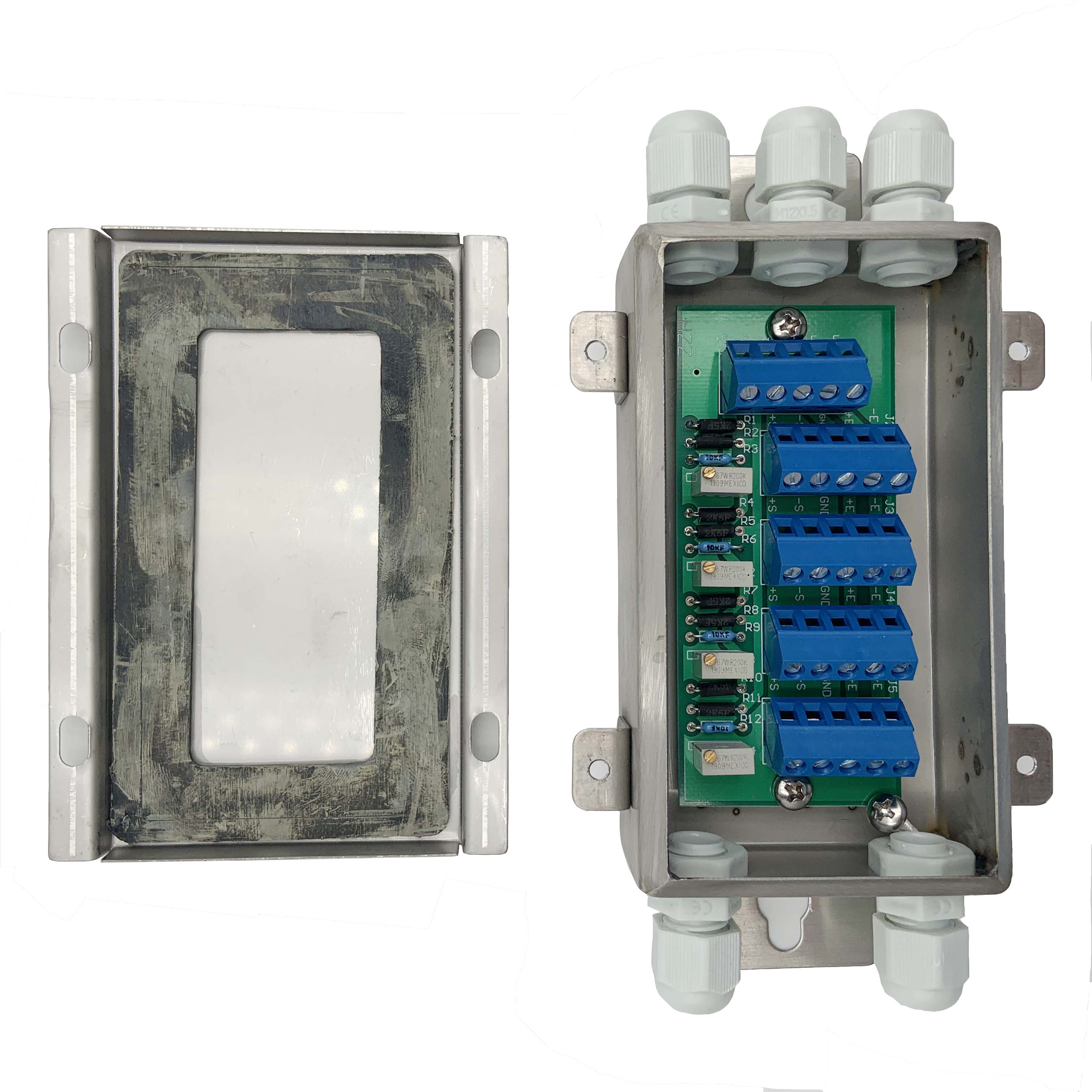 JBX-4S SCEARDE ACERADO 304 Caja de unión IP68 Caja de unión analógica eléctrica impermeable Santwell 15