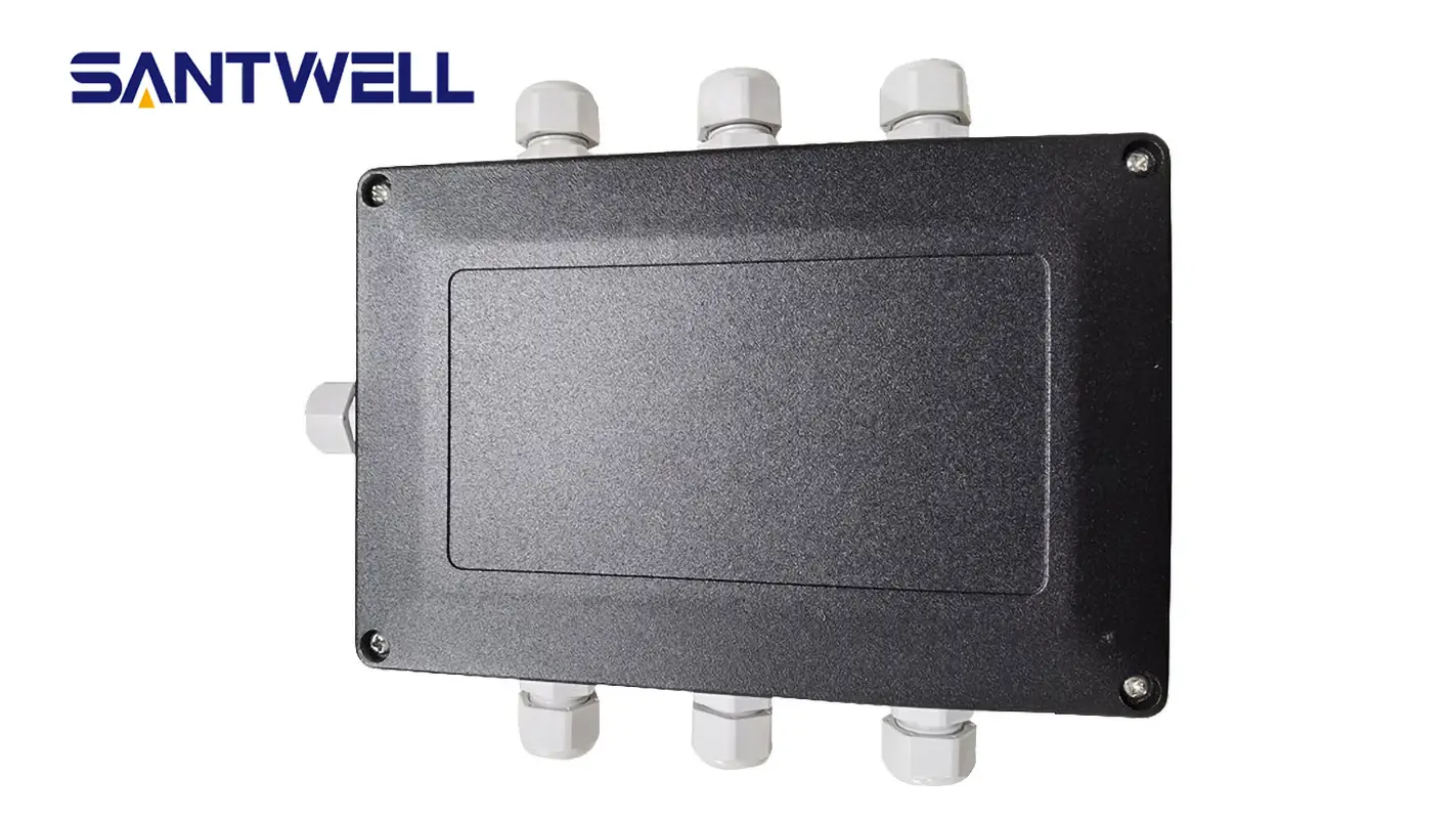 JAG-6 Carbon Steel IP65 Regulator 6-wire Junction Box Connected To The Load Cell Santwell 1