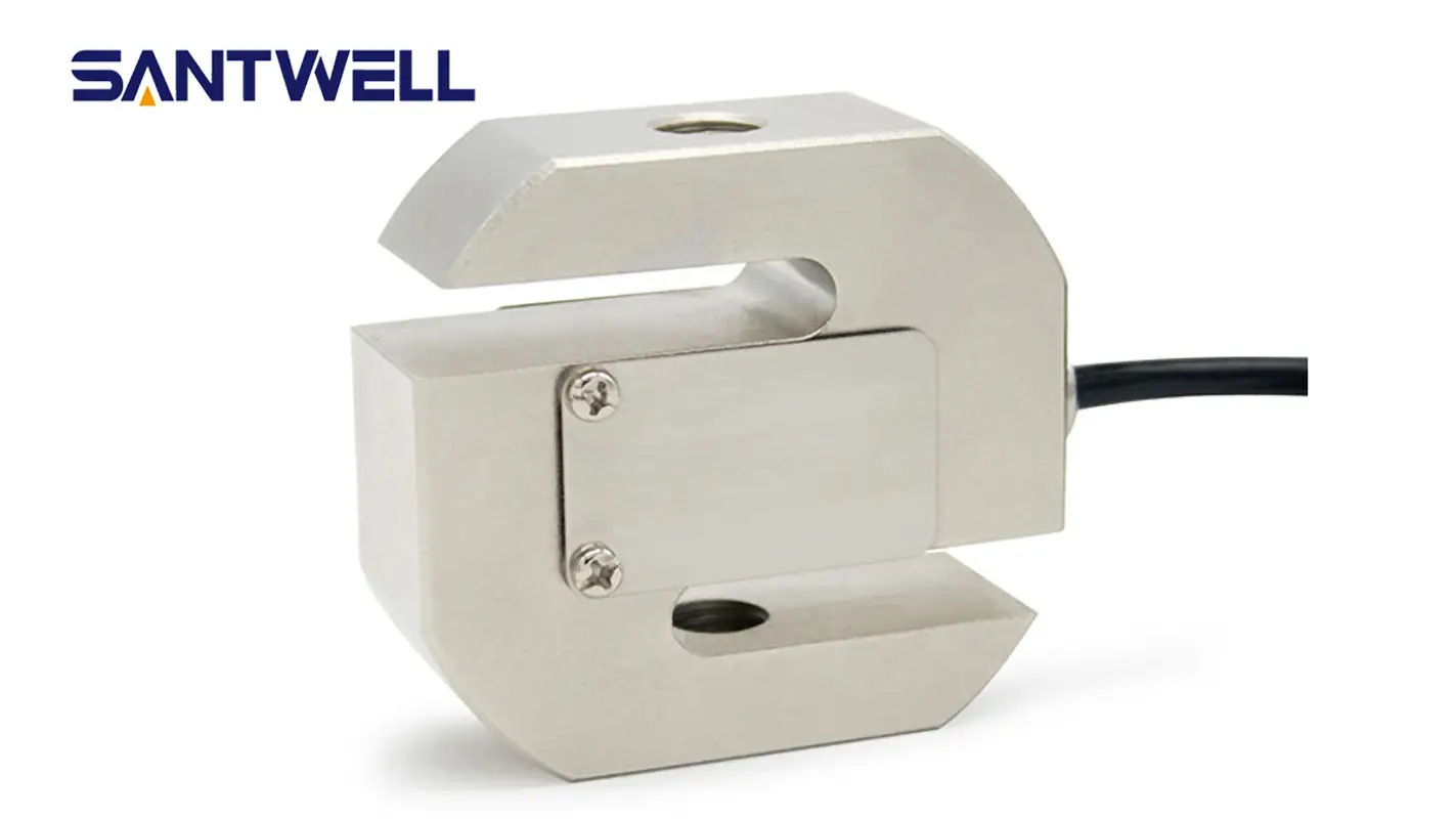 AST03 Sensores de pesaje Tensión portátil Presión de ponderación S Vigile S con celda de carga de tipo cable Santwell 1