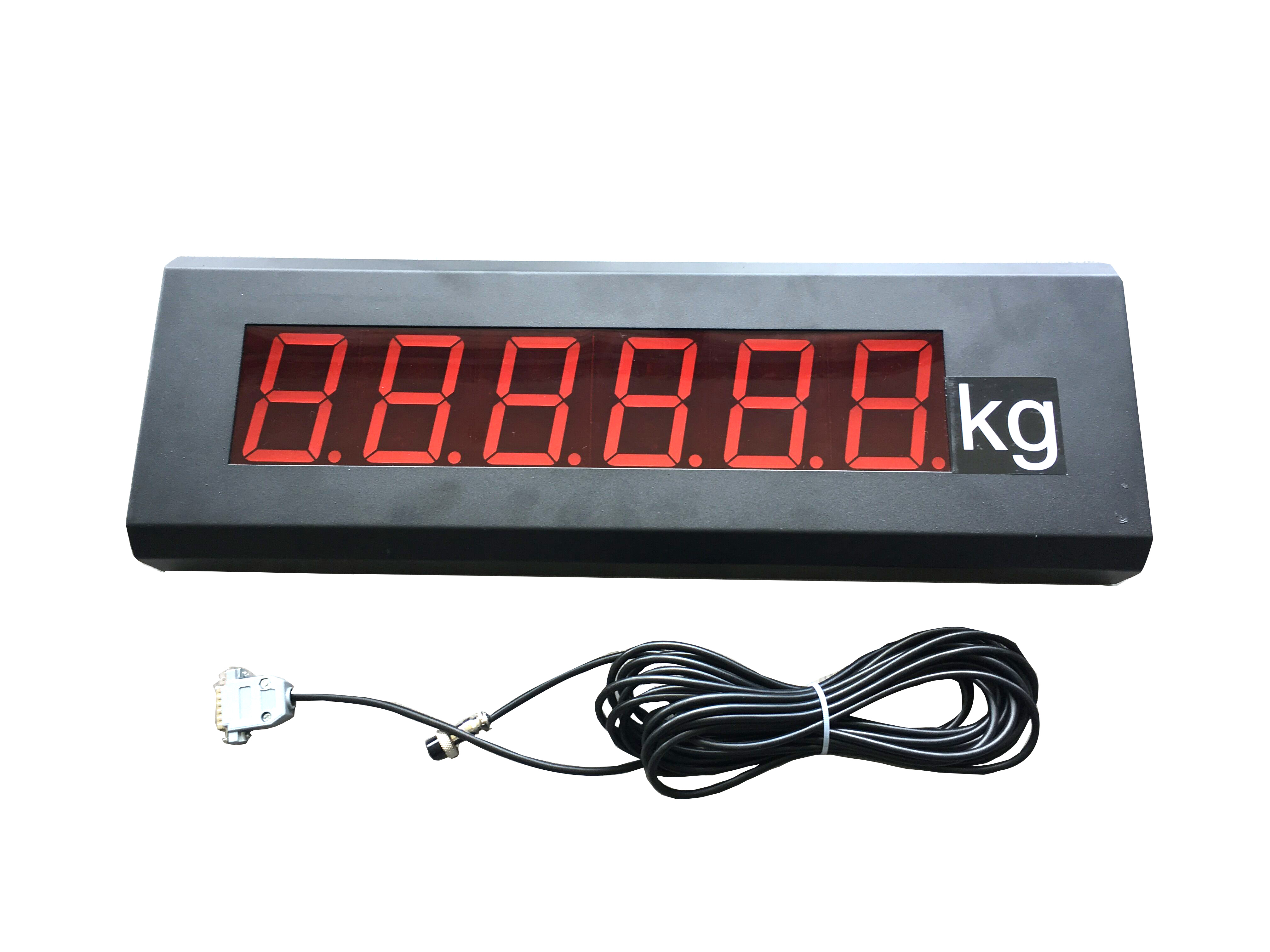 SANTWELL - 5 V -1A Alto brillo Luminiscencia Estable Luminiscencia Alta precisión LED Red Indicador Gran visualización para un indicador de pesaje Gran pantalla 12