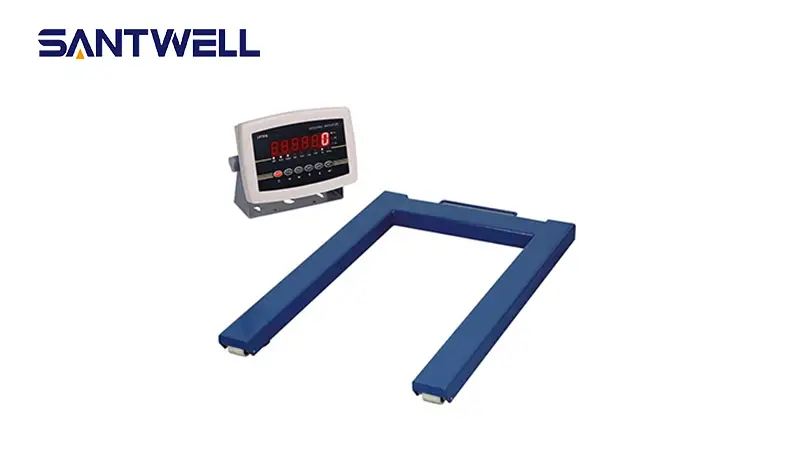 FSU Nuevo diseño escala electrónica de peso de acero de carbono escala de piso de viga Santwell 1