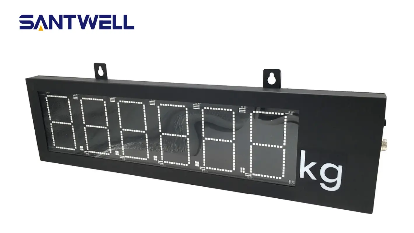 TR Weighbridge Hanging Type Big Display Carbon Steel Santwell 1