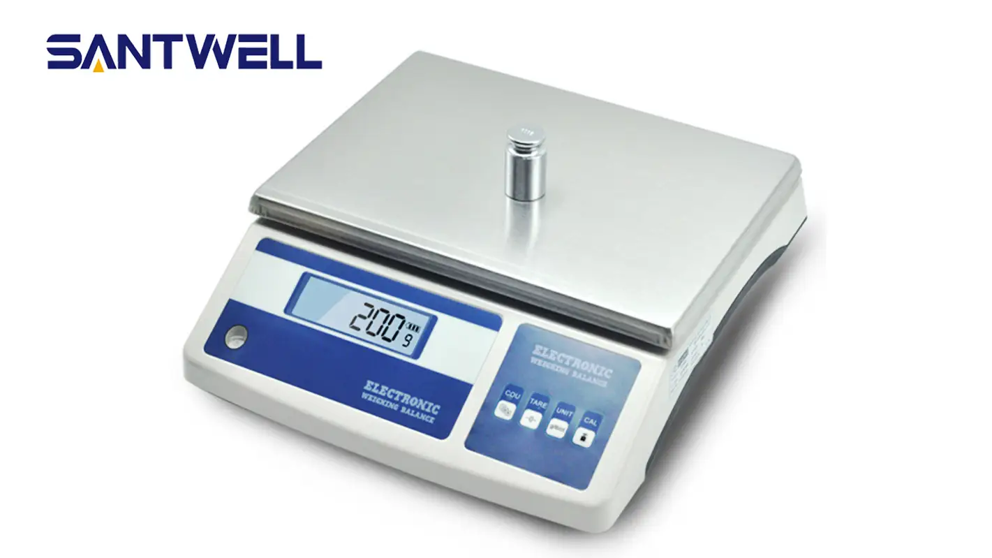 HA-01B High-precision small-volume laboratory scale jewelry scale for weighing small weights Balance Santwell 1