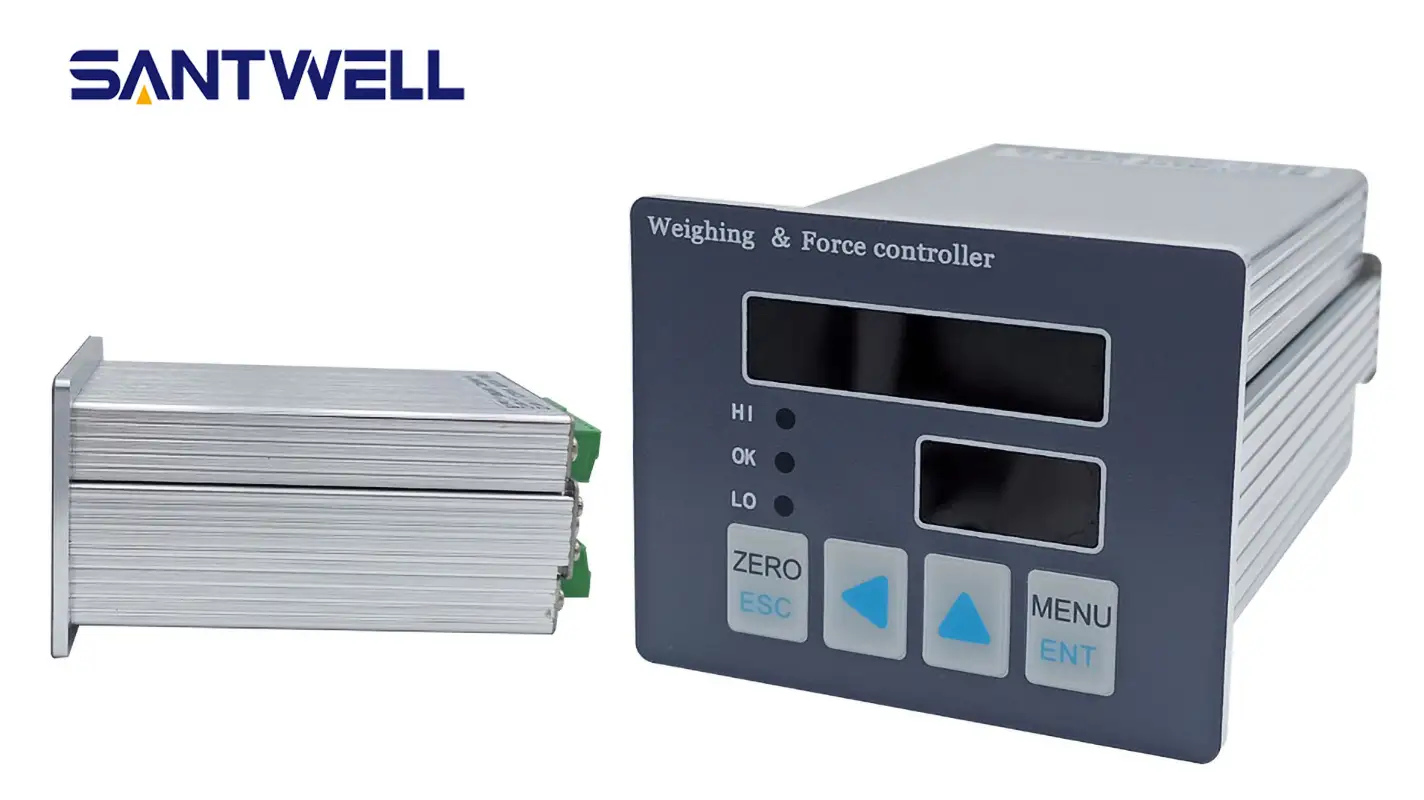 ST110 4 ~ 20MA Mini pesa indicatore di pesatura digitale Elettronica Controller di pesatura di pesatura Santwell 1